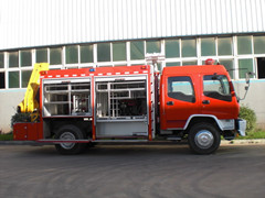 water tanker fire truck