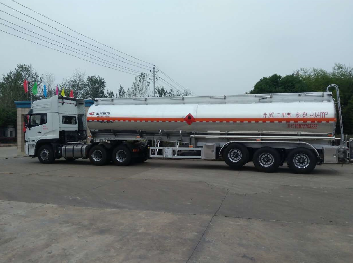 3 axle 40000 Liters xylene tank semi-trailer