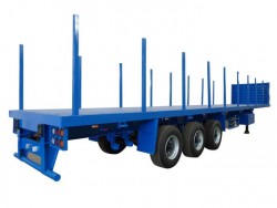 15 meters flatbed semi trailer for Saudi Arabia