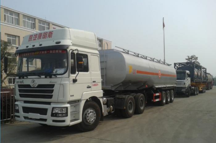 42000 Liters carbon steel fuel tank semi-trailer